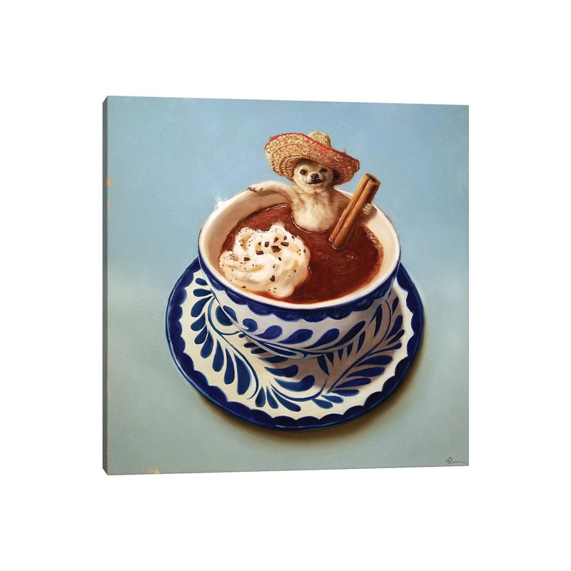 Mexican Hot Chocolate by Lucia Heffernan - Wrapped Canvas Painting, 30.48 cm H x 30.48 cm W