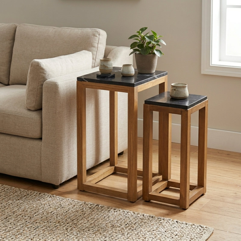 Ensemble de 2 tables Virael Virael