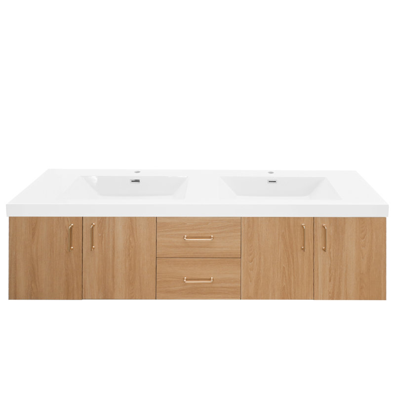 72" Bathroom Vanity With Double Sinks