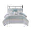 Ensemble d'édredon 5 pièces avec coussins décoratifs King / Cal King-121790317-121790318