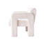  Fauteuil d'appoint large rembourré et large, beige-1383796035