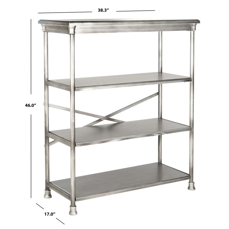Bibliothèque étagère Pinnell, (4 tablettes) H 46 po x l 38 po x P 17 po