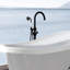 Robinet de baignoire autoportant avec douche à main Achava