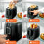 Geepas 2 Slice Bread Toaster With 6 Level Browning Control, 700w Black