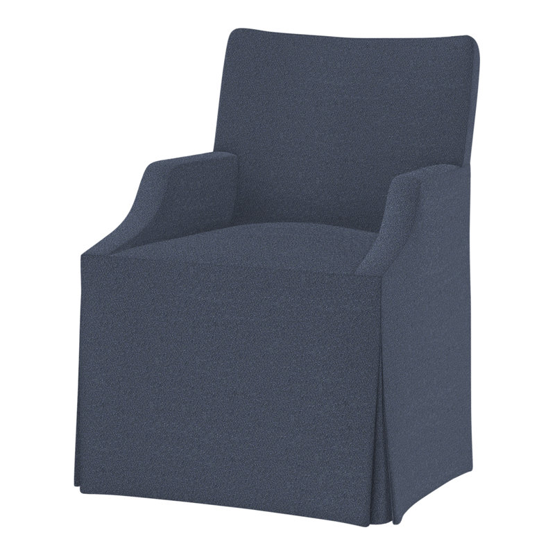Lia Upholstered Arm Chair, Dutton Indigo (Performance fabric) 1352-54