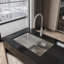 Évier de cuisine en acier inoxydable, 30 po x 19 po Lavabo encastré encastré à la main en nickel brossé, avec drain standard et crochet