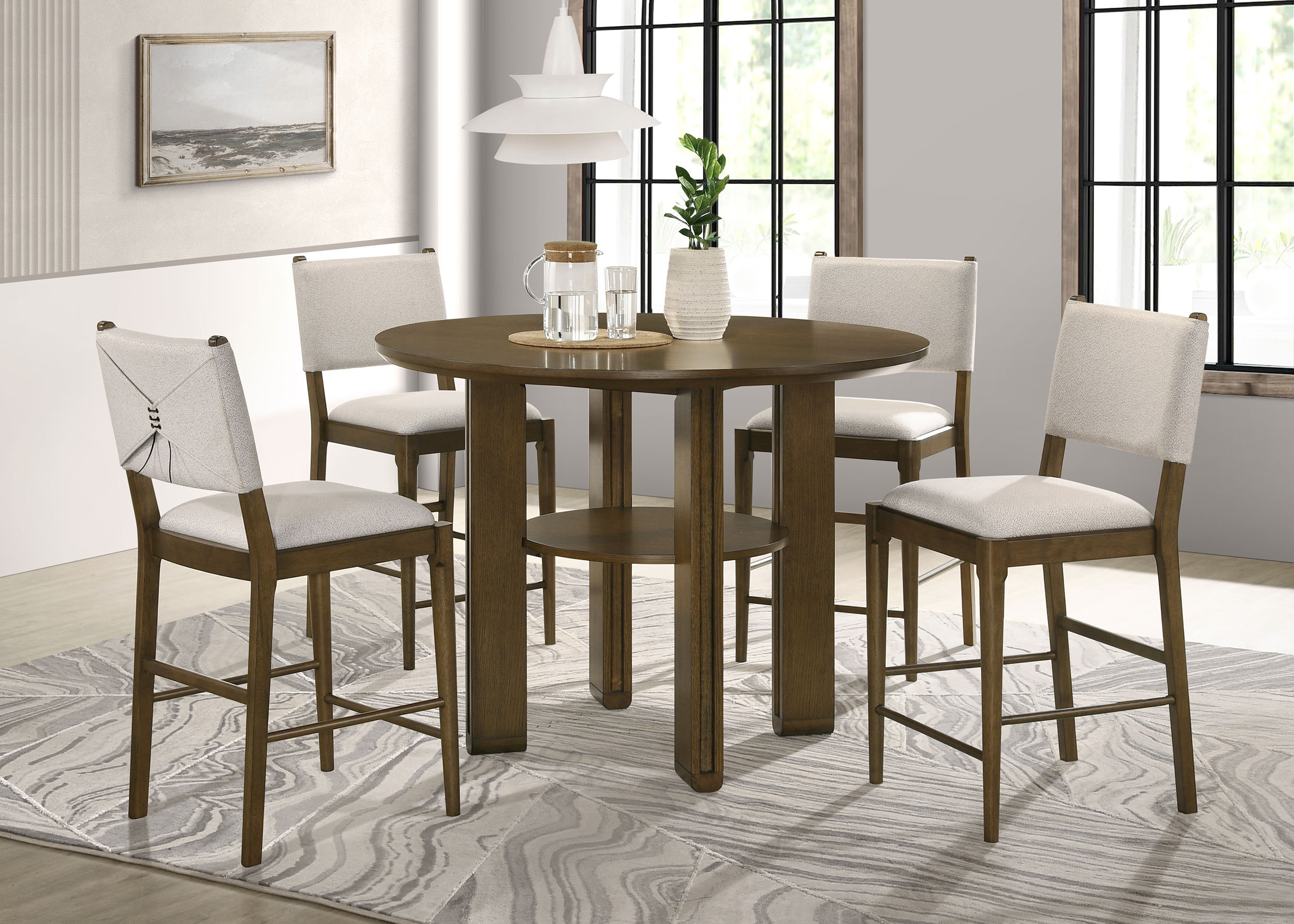 Cozzy Design Ferrell 5-piece Counter Height Table Set | Wayfair
