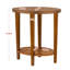 Table de bout ovale en bois massif-658417567