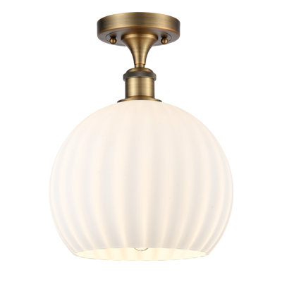 Plafonnier semi-encastré 1 lumière Ballston - Adriao