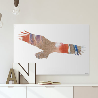 Impression sur toile tendue « american eagle »