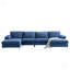 Canapé modulaire 3 pièces rembourré-87895179