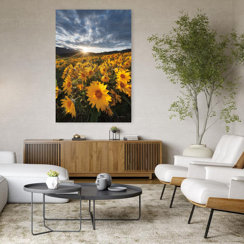 250422 85729 Art contemporain abstrait fleuri, H 48 po x l 32 po
