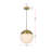 Yearby 1-Light Dimmable Globe Single Pendant-1456709019-1456709015-1456709010