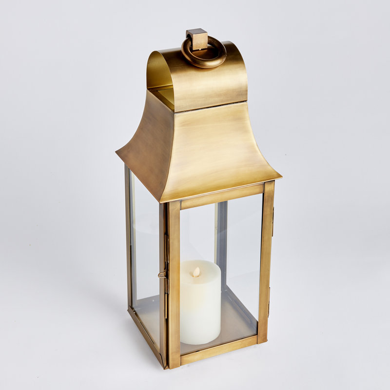 Geneva Lantern, 21.5" H x 8.25" W x 7.75" D