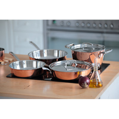 5 - Piece Copper Cookware Set