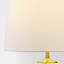 Thomas O'Brien Cato 1 Light Bedroom Home Office Living Room Lamp With White Linen Shade-1402652059
