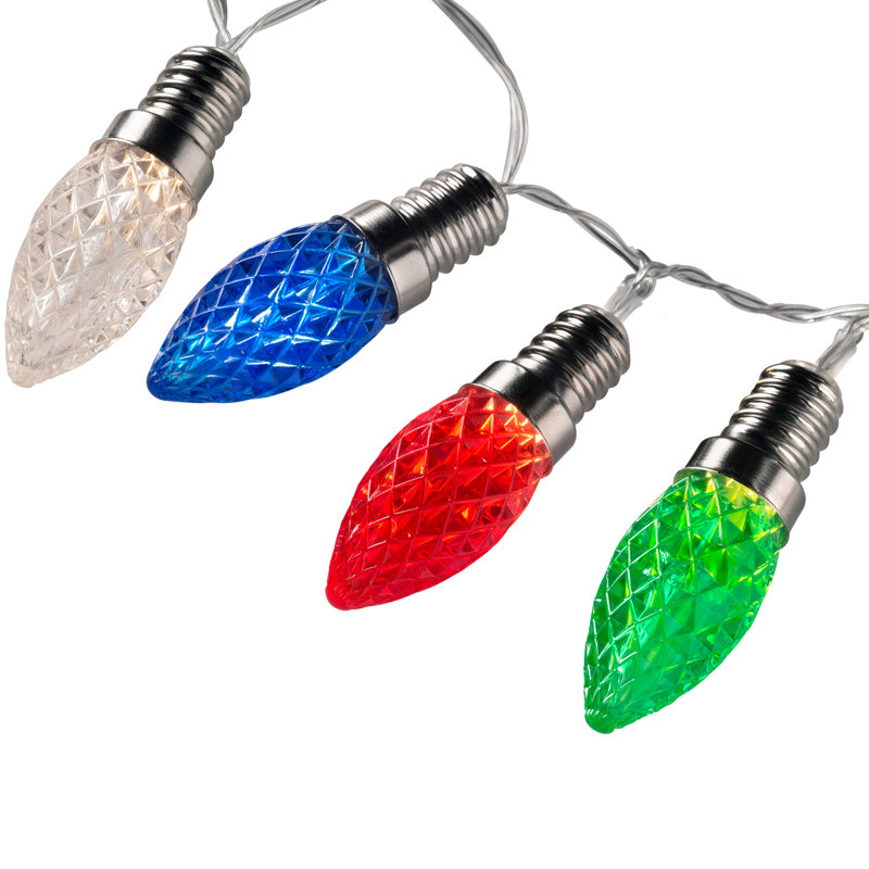335cm LED String Lights, Blue/Red/Green