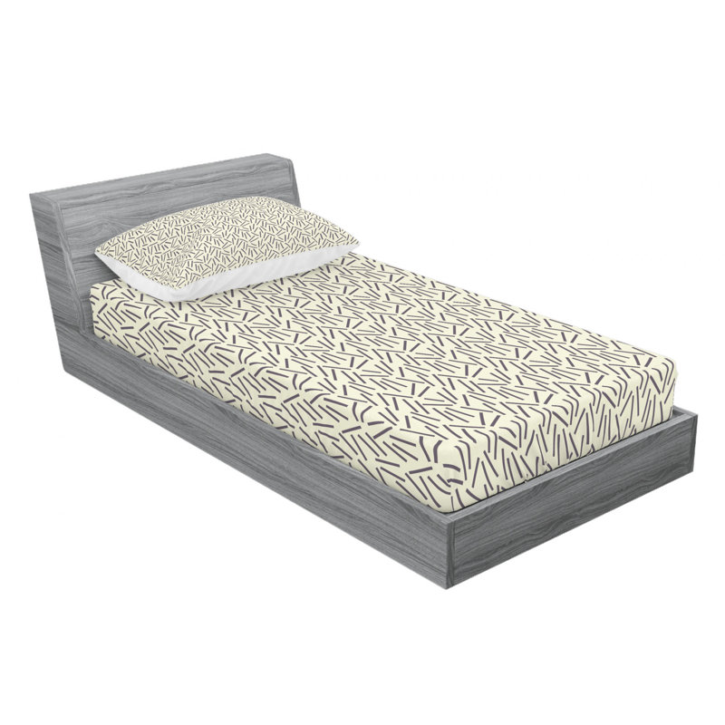Ensemble de draps asymétriques, Ensemble de draps pour lit simple TG avec drap-hou