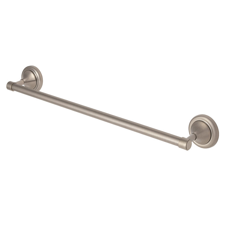 Flutti Towel Bar, 2.375" H x 19.375" W x 2.88" D, Brushed Nickel