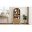 70.08"H Arched Storage Bookcase-970836483