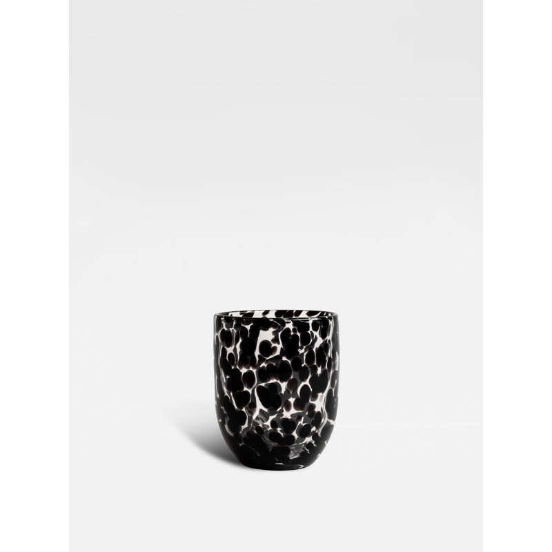 Widgeteer Confetti 11 oz. Verre à boire, Noir