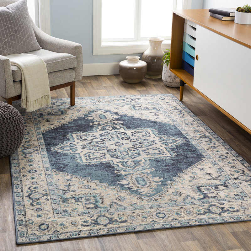Wittig Oriental Indoor Rug, Rectangle 6'7" x 9'