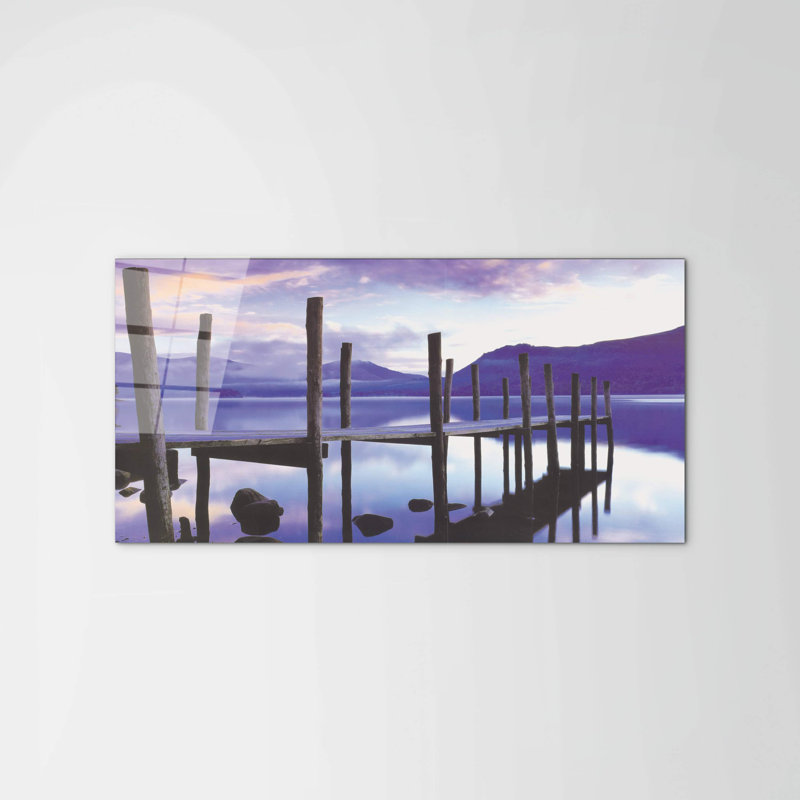 Water by Art Studio 50cm H x 100cm W High Quality Print on Frameless Panel, Lightweight, Ready to Hang