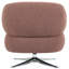 Canapé pivotant de style Cuddle, convenant aux balcons, aux bureaux et aux salons, rouge
