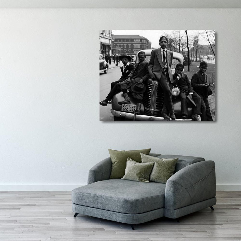 Garçons de Chicago, dimanche meilleur, 1941, H 28 po x l 36 po