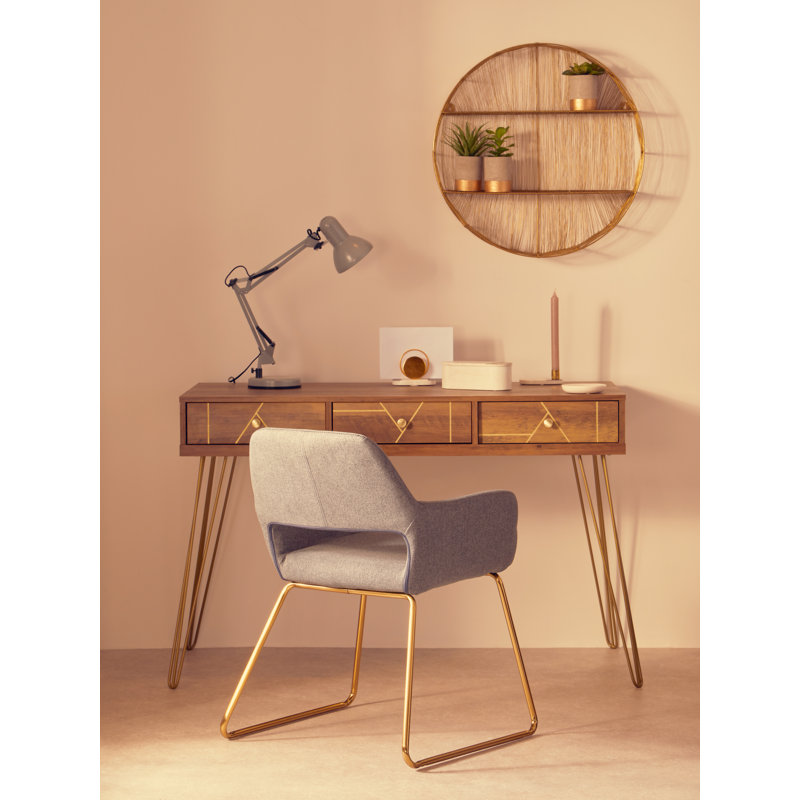 Analisa Metal Base Writing Desk
