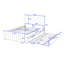 Lit plateforme double en bois avec lit gigogne Vale-1214849799