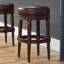 Swivel Upholstered Counter Stool-1833329205-1833329204