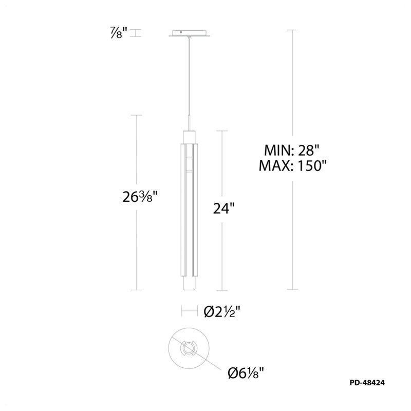 Mini-luminaire suspendu Ser Ser
