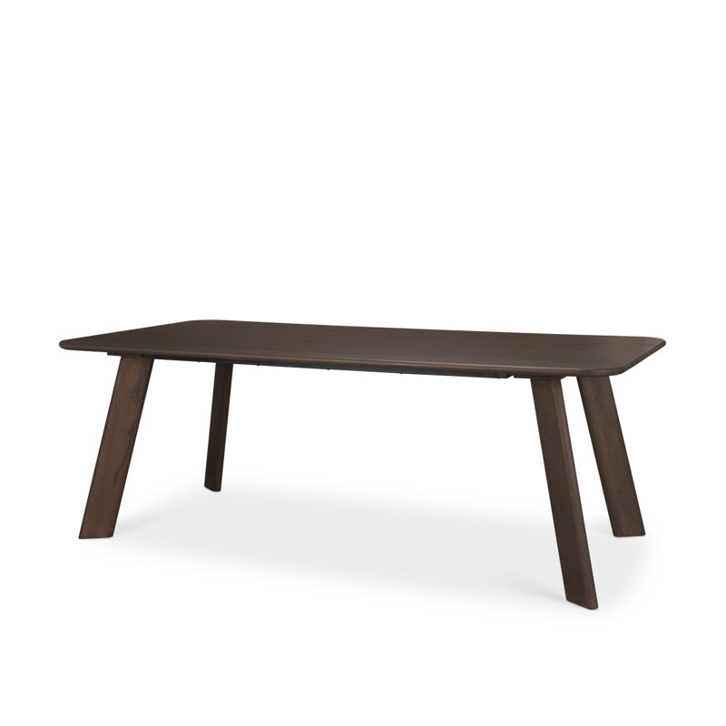 Wood Rectangular Dining Table, 30"H x 84"L x 42"W, Brown