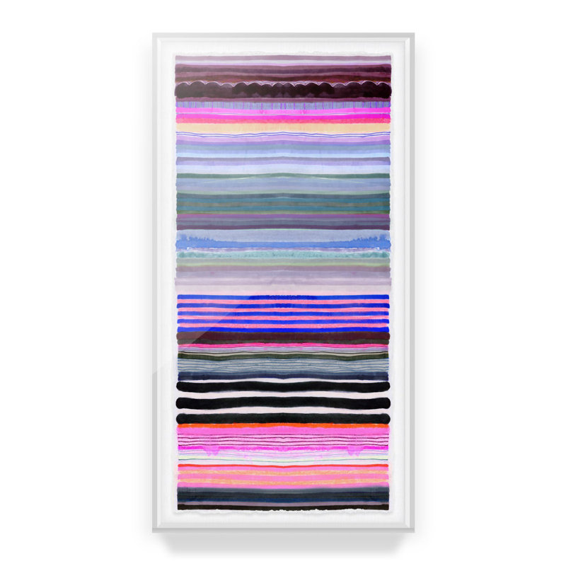Chromatic Symphony 3 #2 By Kristi Kohut, Shadow Box Acrylic, 30" H x 17" W