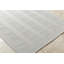 Rectangle Annai Solid Color Machine Woven Polypropylene Plastic Indoor / Outdoor Area Rug in Gray-1932310264