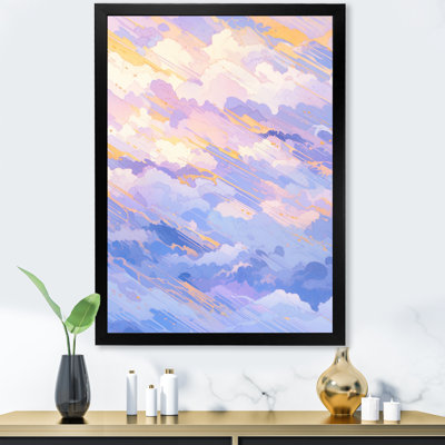 «Contemporary Lavender Bold Illumination IV», reproduction sur toile