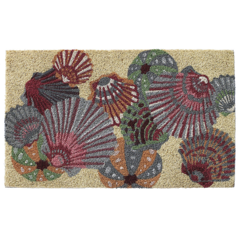 Shell Collage Outdoor Doormat