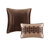 Luxurious Madison Park Reversible Jacquard Red Queen Bedspread