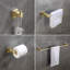 Ensemble de quincaillerie de salle de bain 5 pièces Cubic-58850951
