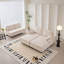 Canapé modulaire en U avec chaises doubles