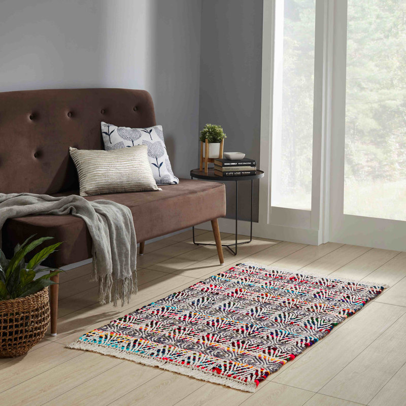 Abstract Indoor Rug, Rectangle 2' x 5'