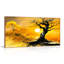 Tableau encadré « Coucher de soleil doré » (1 pièce), 122 x 61 cm-1399407288