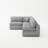 Jossa Upholstered L-Shaped Sectional Left Hand Facing-200046067