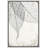 " Translucent Leaves I " Plant Vein Rustic Large Framed Canvas Print Wall Art-56407363-56407360