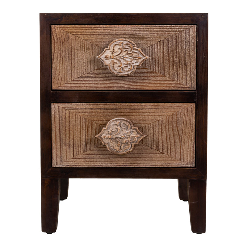 Brett 45cm W Bedside Table