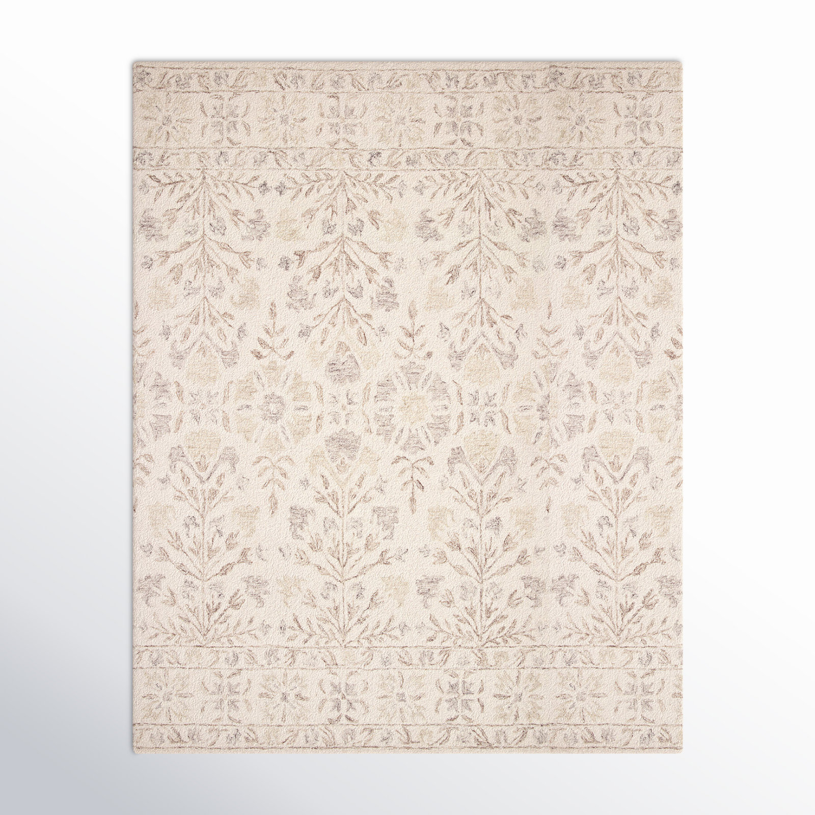 Aden Performance Wool Floral Rug