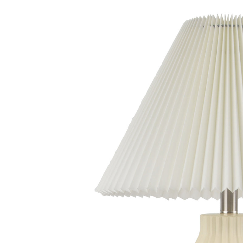 Lampe de table plissée Rhea