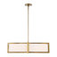 Luminaire suspendu tambour 4 lumières Uttermost Cresson