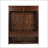 Queen Murphy Bed with Shelves